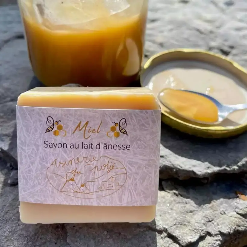 Asinerie Du Polje Savon Lait D Anesse A Gemenos Savon Miel 1